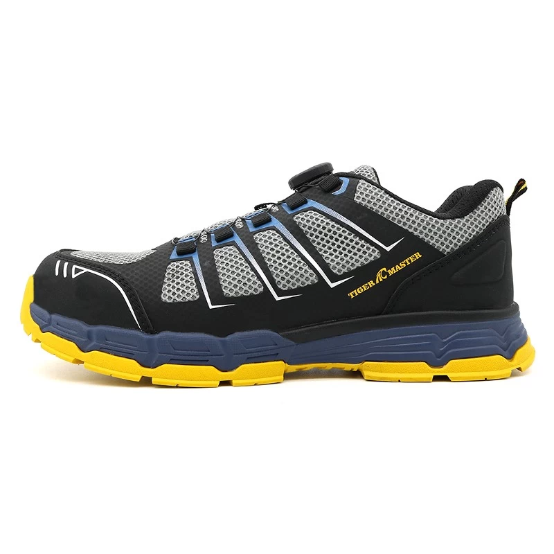 China TM2035-1 Twist Lock Anti-skid Fiberglass Toe Sneaker Safety Shoes manufacturer