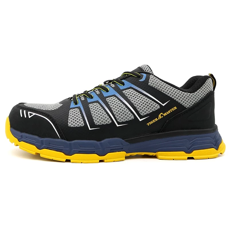 China TM2035-2 Anti-skid Fiberglass Toe Anti Static Workshop Sport Safety Shoes manufacturer