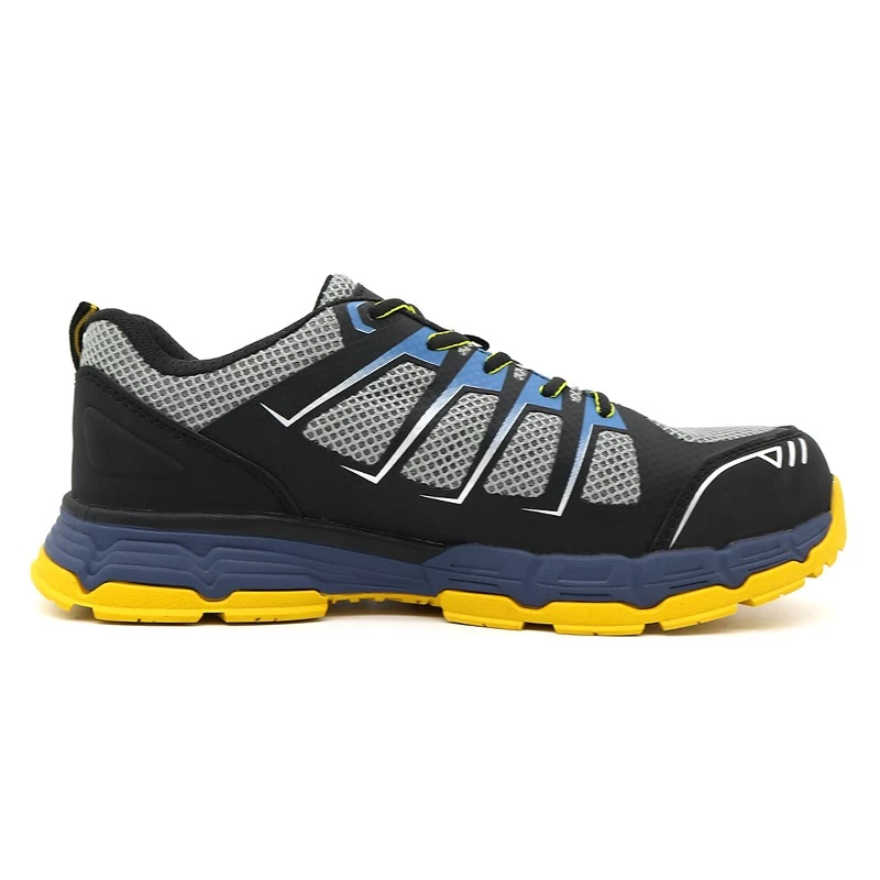 China TM2035-2 Anti-skid Fiberglass Toe Anti Static Workshop Sport Safety Shoes manufacturer
