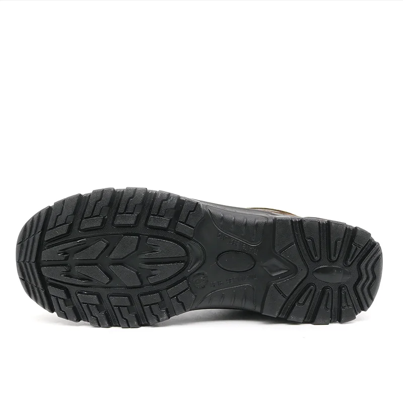 China TM3370 Steel Toe Anti Puncture Leather Industrial Safety Boots Men manufacturer