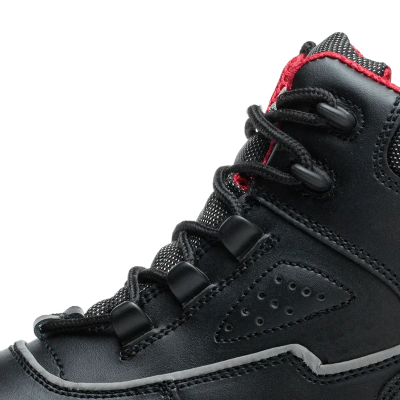 China TM109 Composite Toe Puncture-proof Mining Safety Boots PU Rubber Sole manufacturer