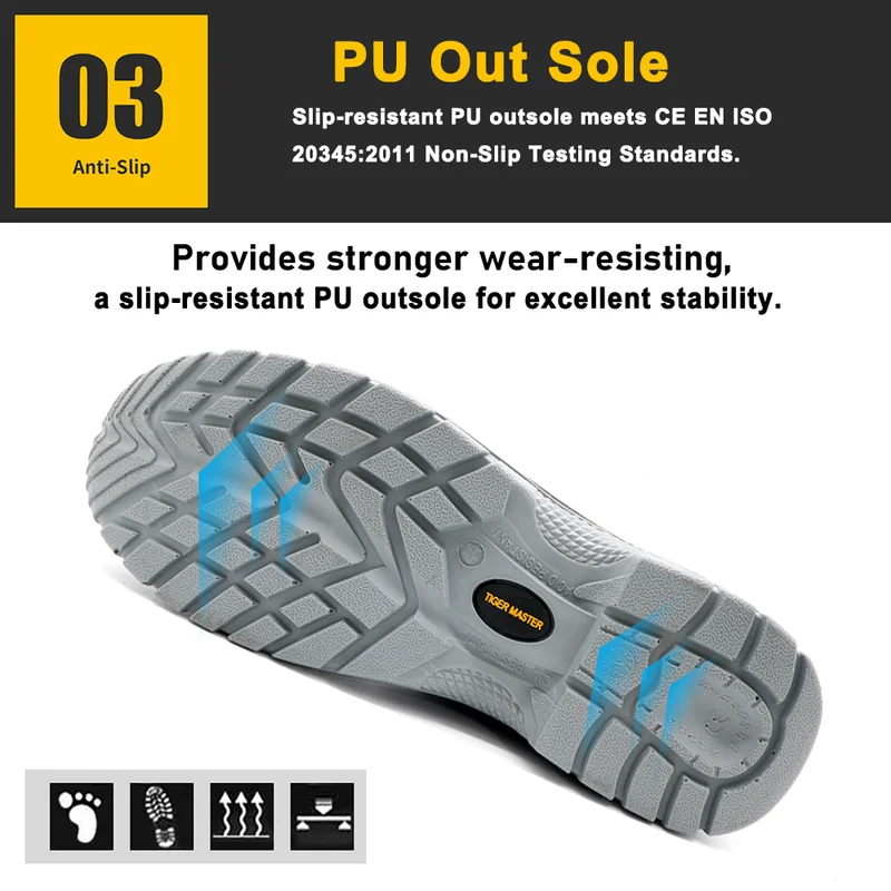 Chine TM004-2 Chaussures de sécurité en cuir anti-piétinement en acier non glissé pour femmes fabricant