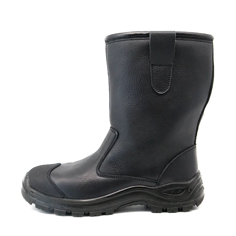 China TM3342 Genuine Leather Fiberglass Toe Welding Boots for Steel Industry manufacturer