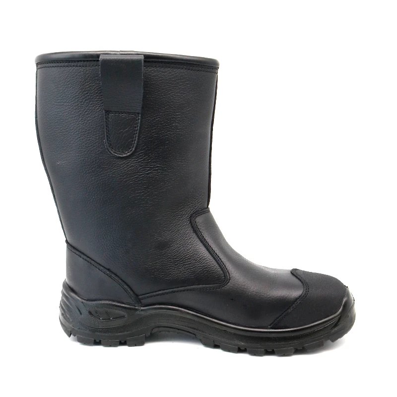 China TM3342 Genuine Leather Fiberglass Toe Welding Boots for Steel Industry manufacturer