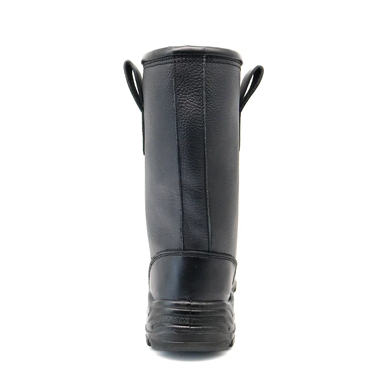 China TM3342 Genuine Leather Fiberglass Toe Welding Boots for Steel Industry manufacturer