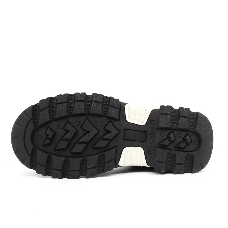 China TM3371 Steel Toe Puncture Proof Leather Mining Safety Shoes Resistant to Oil manufacturer