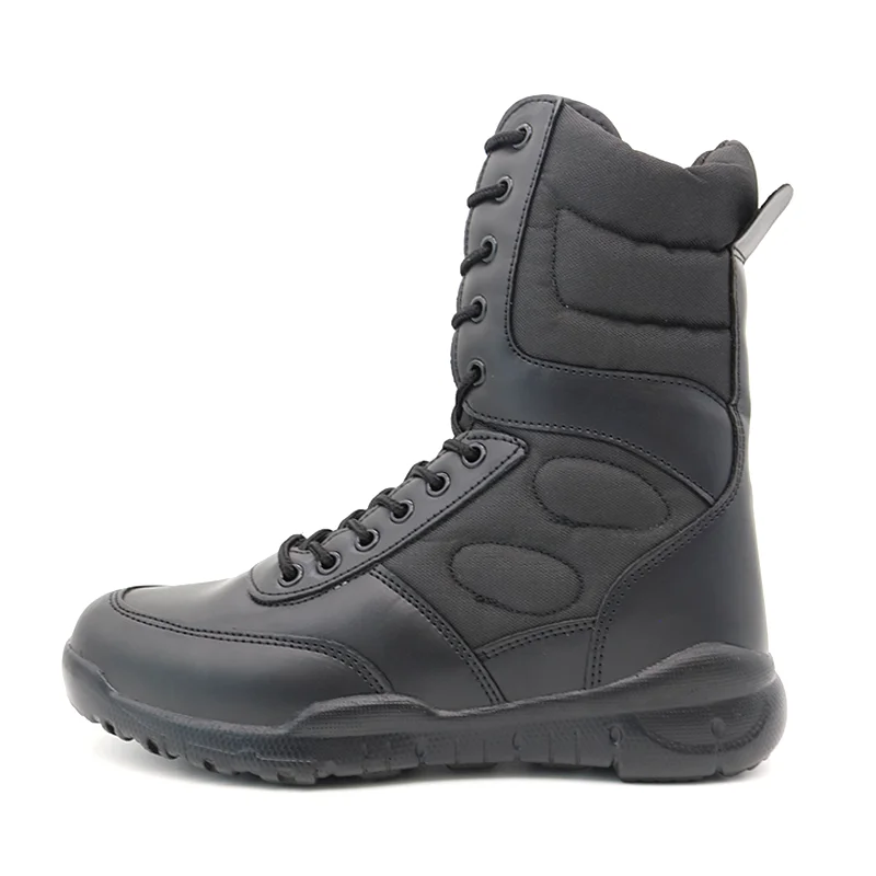 Chine TM3372 anti-glisser PU Sole non-sécurité Boots de randonnée extérieure chaussures avec fermeture éclair fabricant