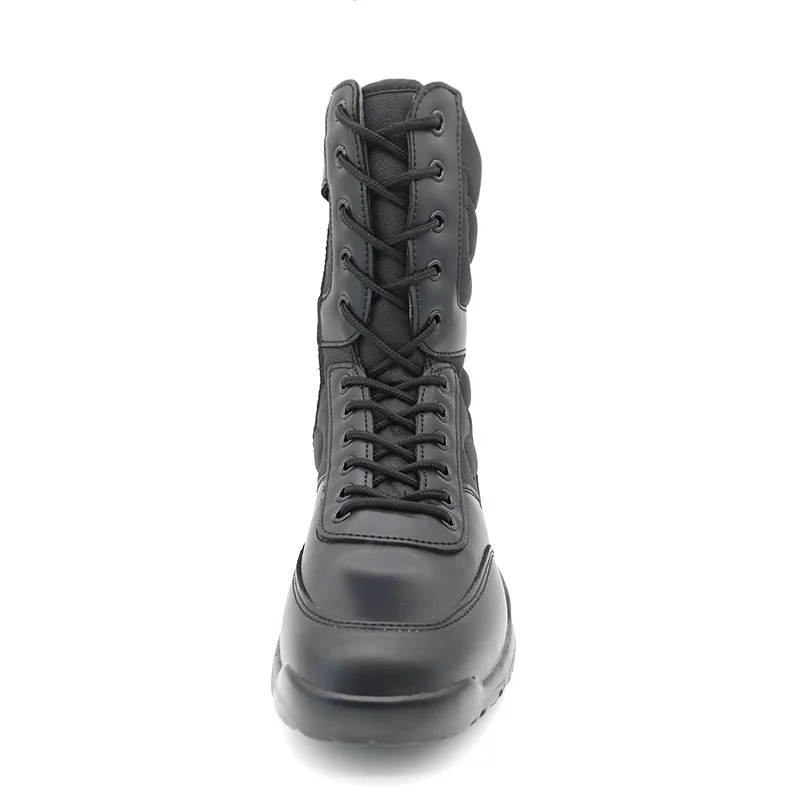 Chine TM3372 anti-glisser PU Sole non-sécurité Boots de randonnée extérieure chaussures avec fermeture éclair fabricant