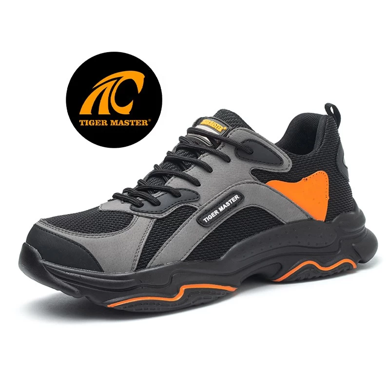 China TM248 Anti Slip PU Sole Steel Toe Puncture-proof Men's Safety Shoes Construction manufacturer