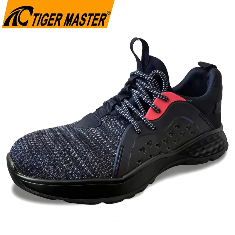 China TM3319 Anti Slip Steel Toe Puncture-proof Stretch Fabric Lining Men's Safety Shoes manufacturer