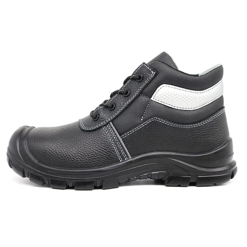 Chine Chaussures de sécurité à bout en fibre de verre avec isolation électrique TM059-1 CE et ASTM 18kv, cuir noir fabricant