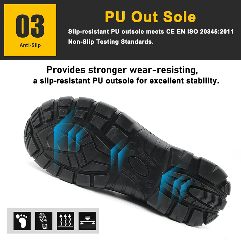 Chine Chaussures de sécurité à bout en fibre de verre avec isolation électrique TM059-1 CE et ASTM 18kv, cuir noir fabricant