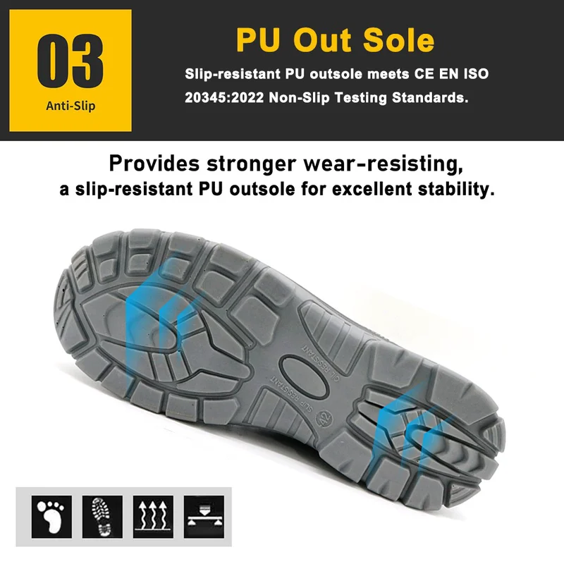 China TM179 Braune, hochwertige Sicherheitsstiefel aus echtem Leder mit Stahlkappe für die Industrie Hersteller