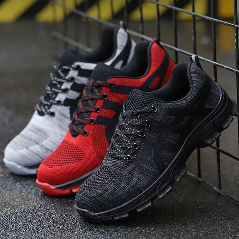 الصين حذاء رياضي آمن للعمل مضاد للانزلاق ومقاوم للزيوت TM3070 مع مقدمة فولاذية الصانع