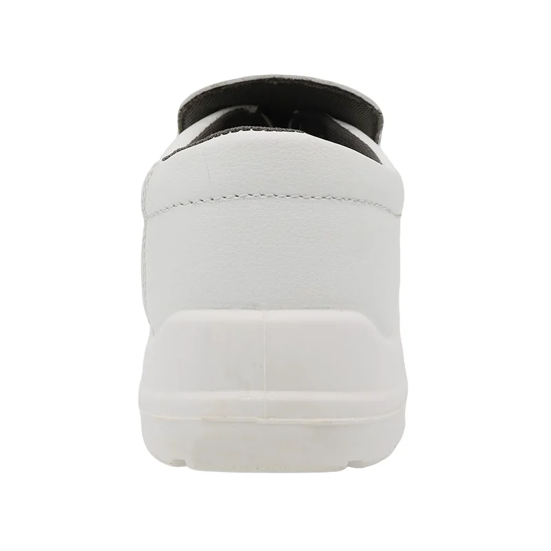 中国 TM3389 防滑防静电白色厨房厨师安全鞋带玻璃纤维鞋头 制造商