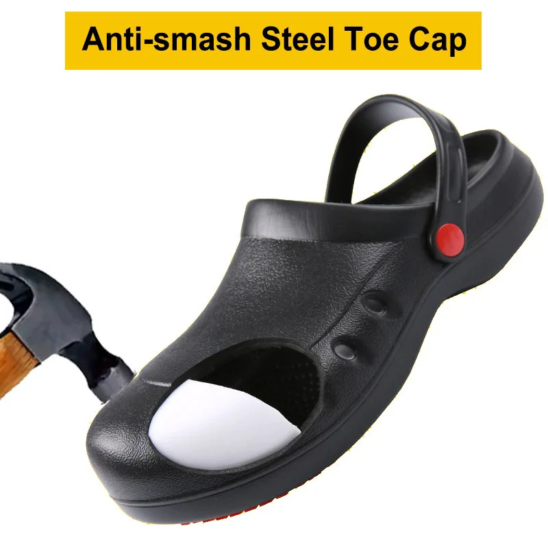 中国 TM080-1 餐厅防滑防水白色 EVA 厨房厨师安全鞋 制造商