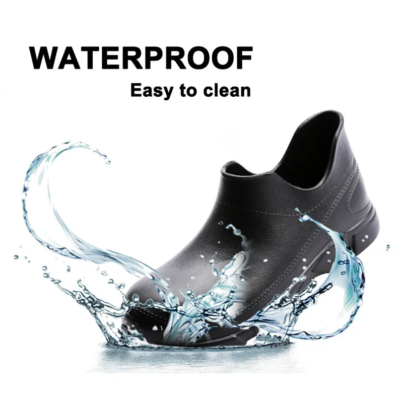 中国 TM3995 防滑防水男女通用黑色 EVA 厨房酒店厨师工作鞋 制造商