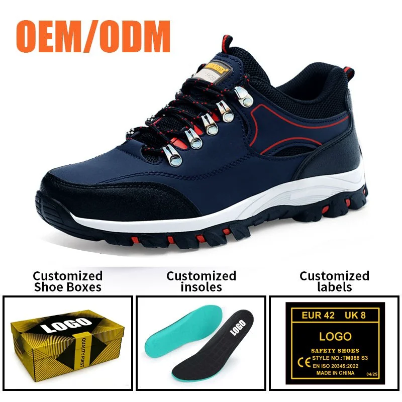 Cina TM3397 Scarpe antinfortunistiche da lavoro antiforatura con punta in gomma antiscivolo con suola in gomma da uomo produttore