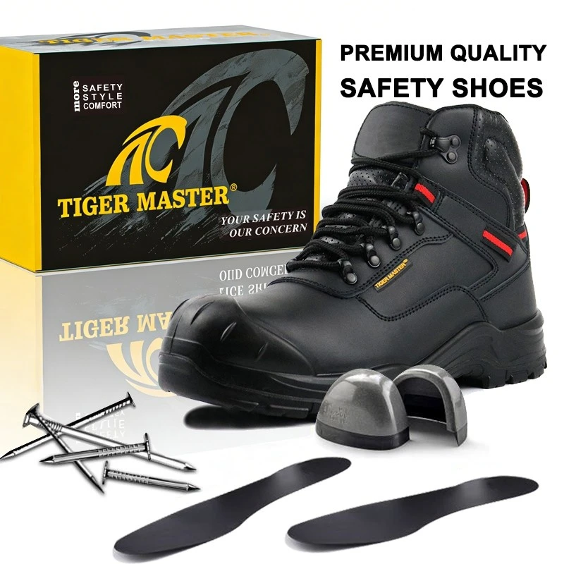 China TM3408 HRO antislip glasvezel neus lekvrije waterdichte veiligheidslaarzen van hoge kwaliteit fabrikant