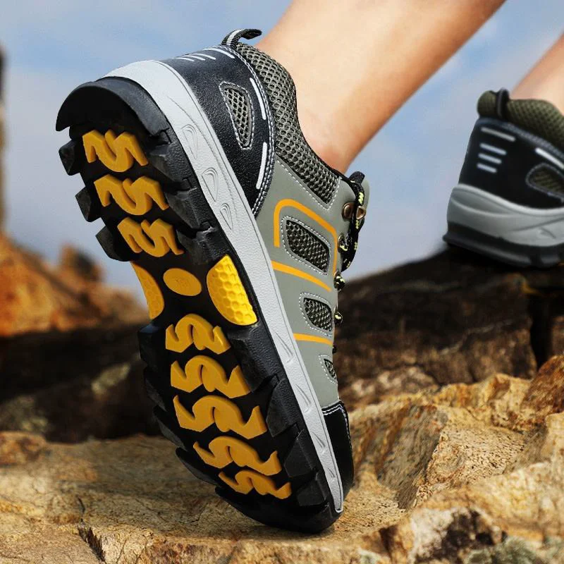 China TM3401 Anti-Rutsch-Gummisohle, Stahlkappe, pannensichere Sicherheitsschuhe für Herren Hersteller