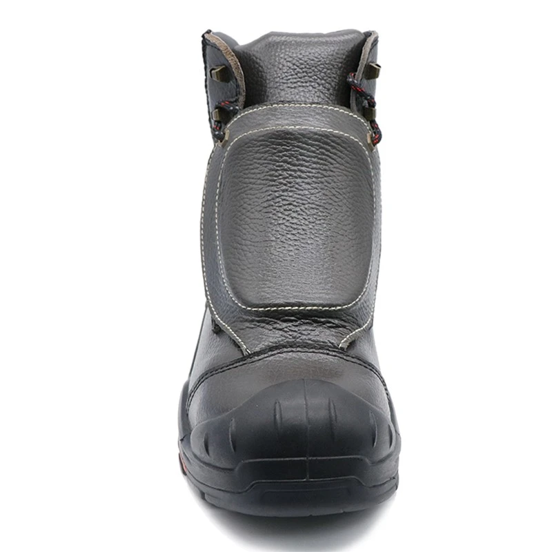 porcelana TM3409 Zapatos de seguridad antideslizantes para soldadura de cuero genuino con protección contra chispas y punta de acero fabricante