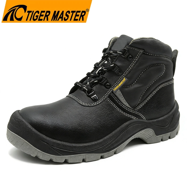 China TM3429 Microfiber Leather Anti-slip Steel Toe Industrial Safety Shoes Cheap manufacturer