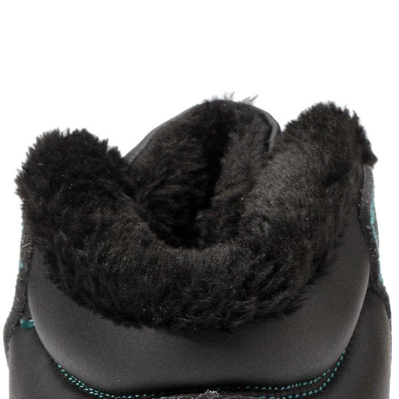 China TM3439 Botas de segurança de inverno de couro antiderrapante com biqueira larga de aço e couro antifuros para homens fabricante