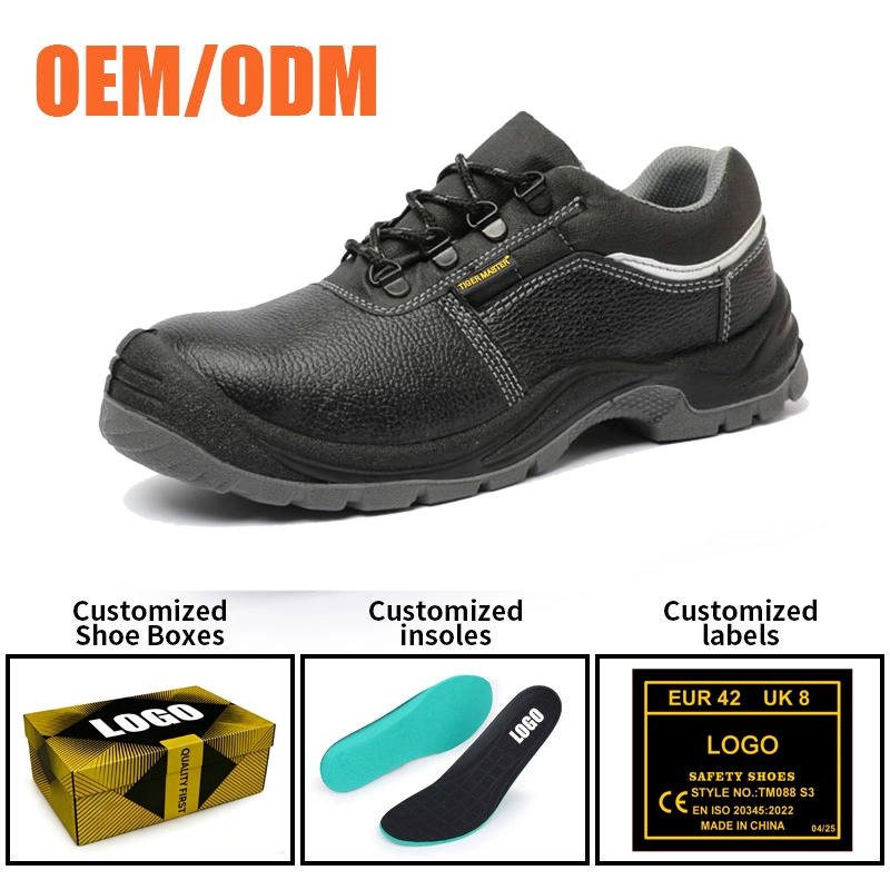 Китай TM3437 Oil Slip Resistant Wide Steel Toe Anti-puncture Industrial Safety Footwear - COPY - k3f2aa производителя