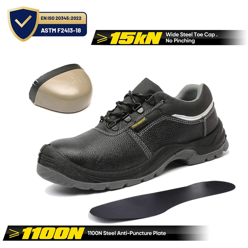 Китай TM3437 Oil Slip Resistant Wide Steel Toe Anti-puncture Industrial Safety Footwear - COPY - k3f2aa производителя