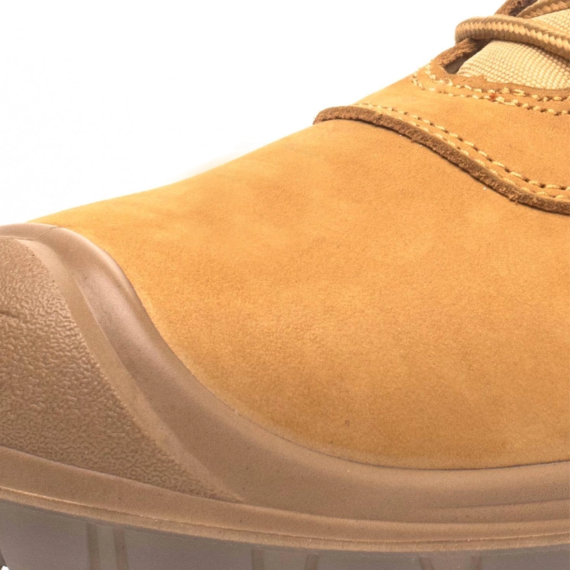 China TM3467 Nubuck Leather Fiberglass Toe Anti-puncture High Quality Safety Boots manufacturer