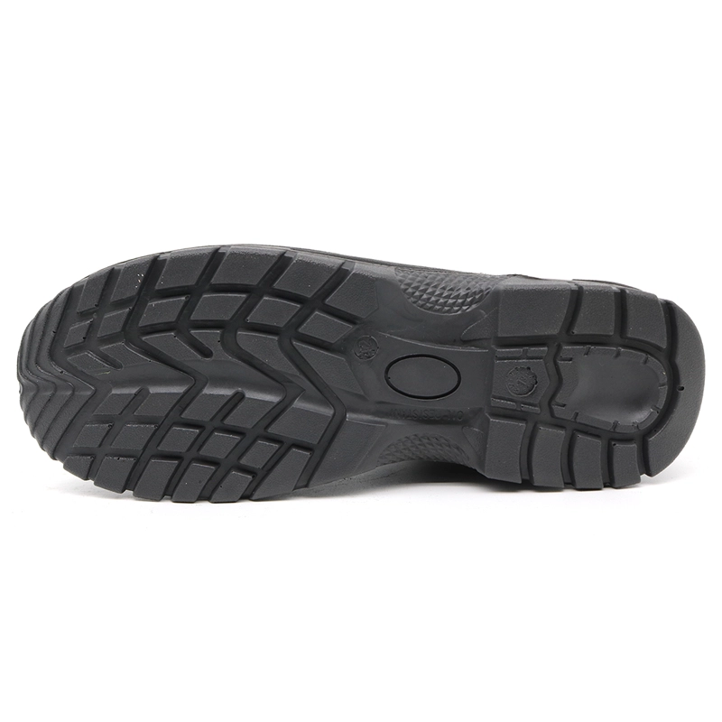 China TM3343-2 Anti-slip Black Nubuck Leather Steel Toe Puncture-proof Safety Footwear manufacturer