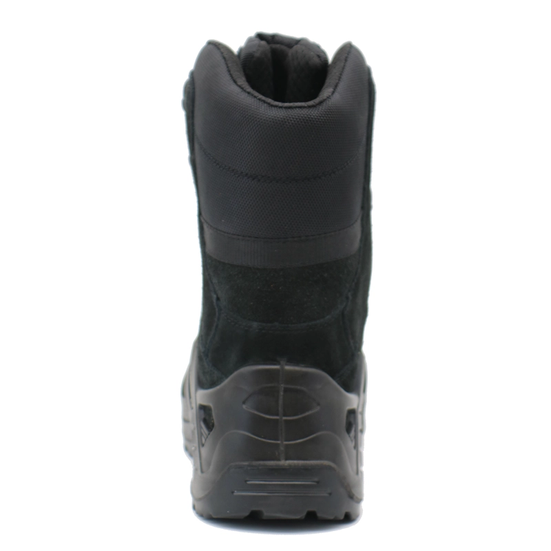 China TM1903H Non-slip Rubber Sole Suede Leather Mountain Hiking Trekking Tactical Boots manufacturer