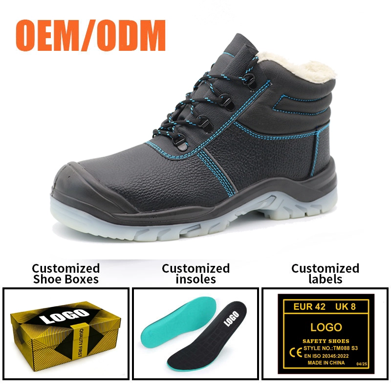 China TM8001W Non-slip TPU Sole Steel Toe Puncture-proof Anti-cold Winter Safety Boots manufacturer