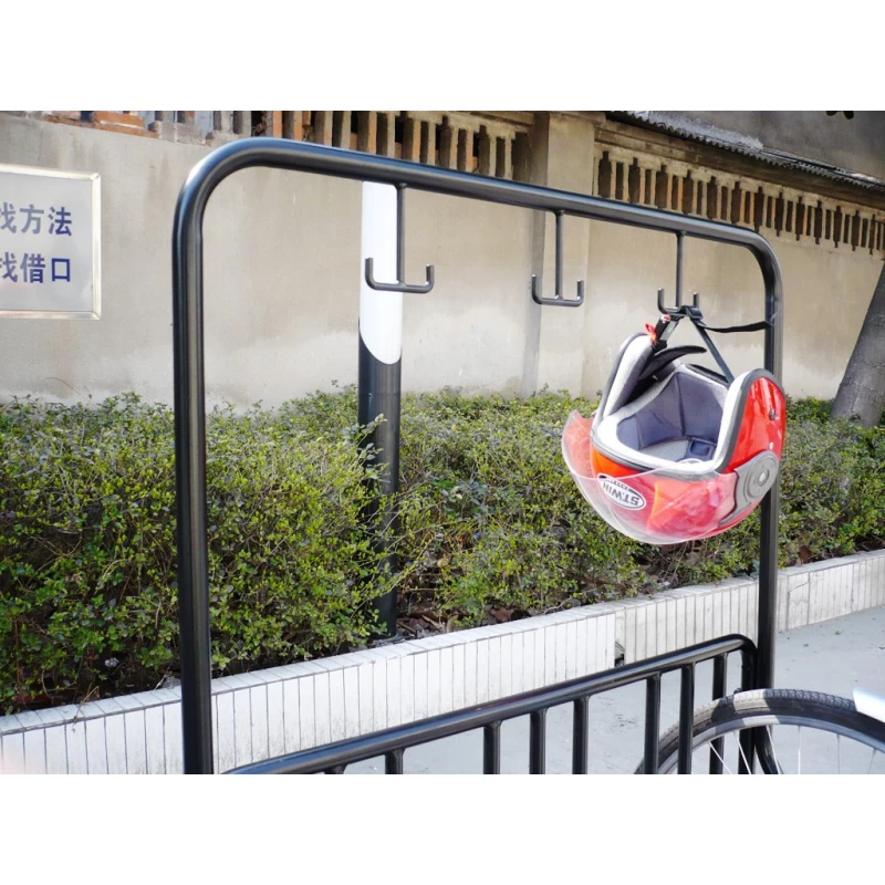 中国 2015年创新装载6自行车和3-头盔挂钩户外自行车停车架（ISO标准） 制造商