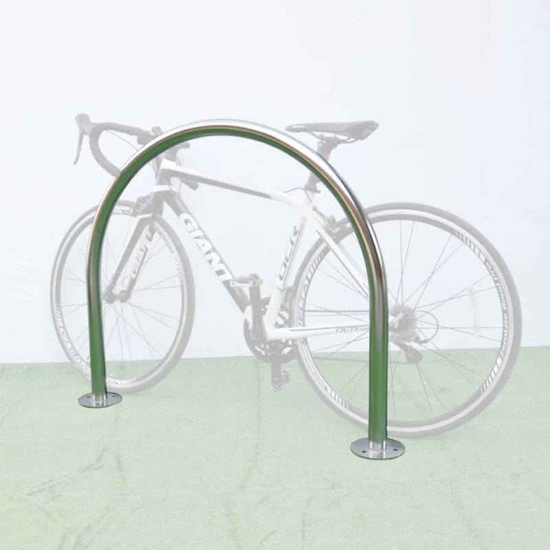 China 2022 Stainless Steel Inverted U Bike Rack Storage Stand Parking manufacturer