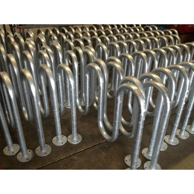 China 7-Loop Wave Style Bike Rack manufacturer