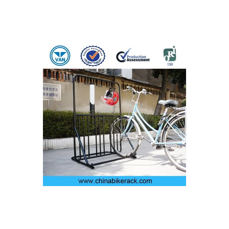 China 6 Bike Rack with Helmet Hangers manufacturer