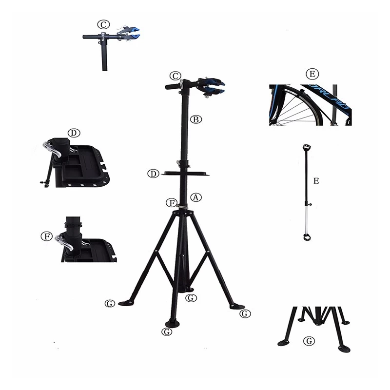 China Adjustable China Manufacturer High Quality Bicycle Maintenance Repair Stand Hersteller