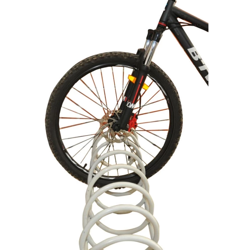 China Anti-rust Stainless Steel Wave Bike Racks manufacturer
