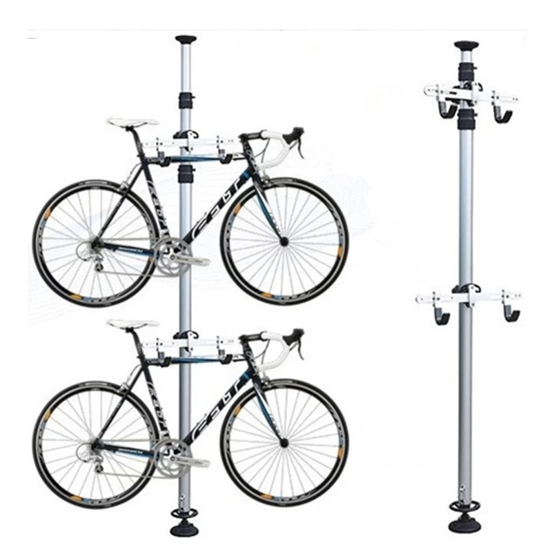 China Bicycle Accessories Stand up Aluminum New Type 2 in 1 Repair Stand Bike Stand manufacturer