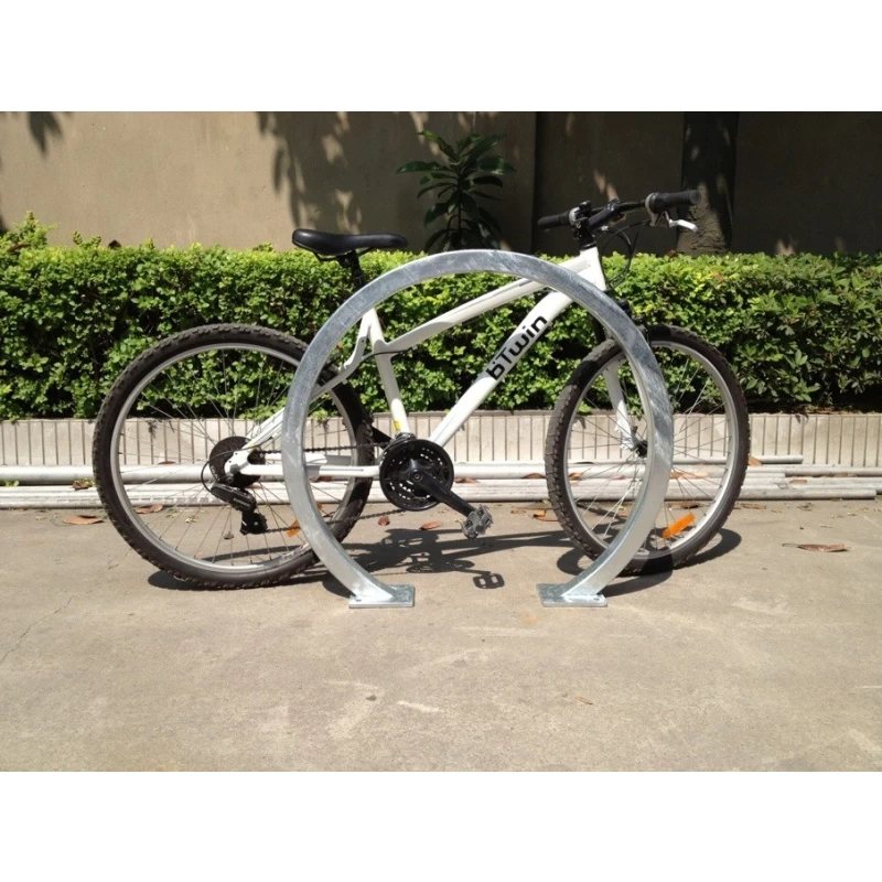 China Circle Bike Rack With Square Tubing manufacturer