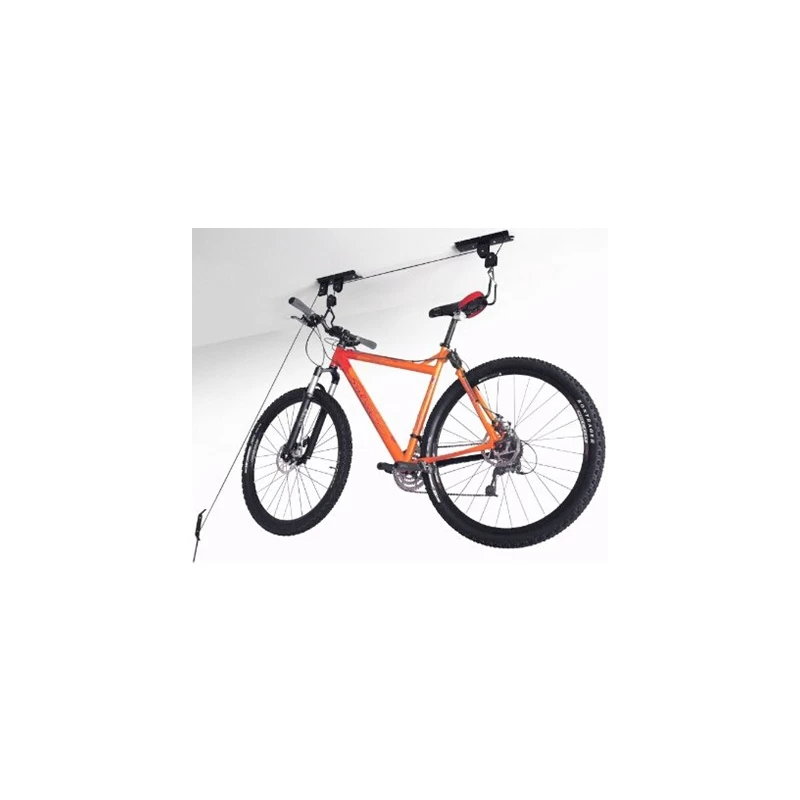 China Black Creative Bicycle Storage Adjustable Heavy Duty Vertical Bike Lift manufacturer