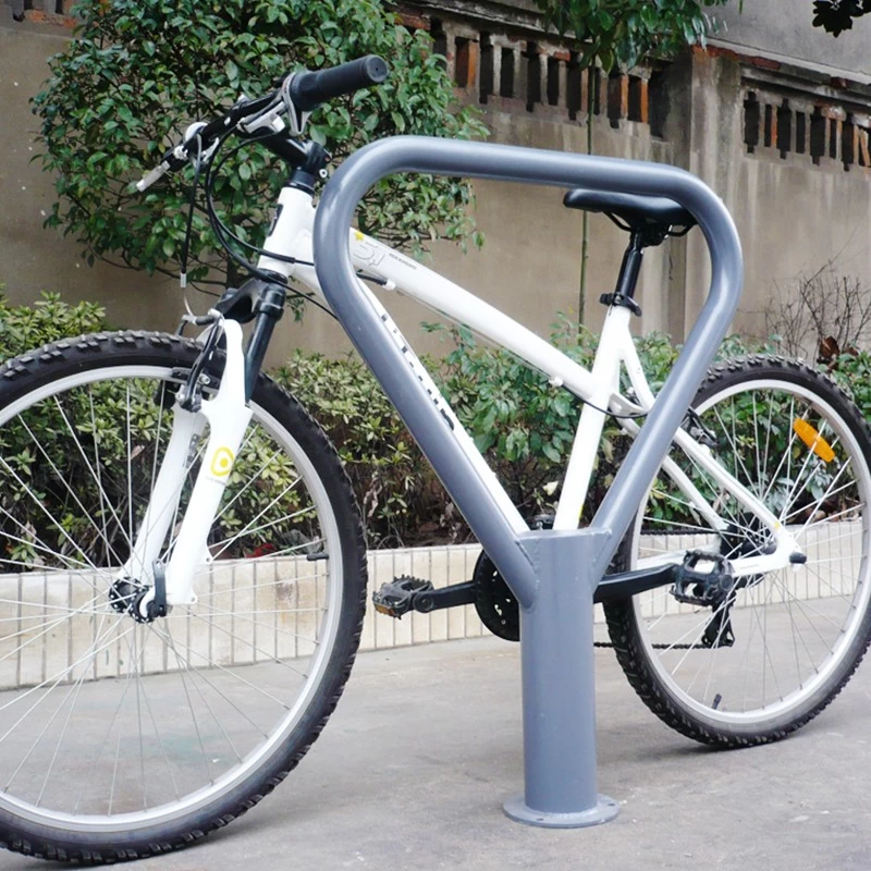 China Bollards with Bike Rack manufacturer
