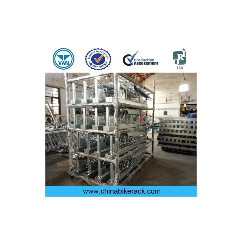 China China Supplier Double Stack Bike Rack Two Tiers Bicycle Rack manufacturer