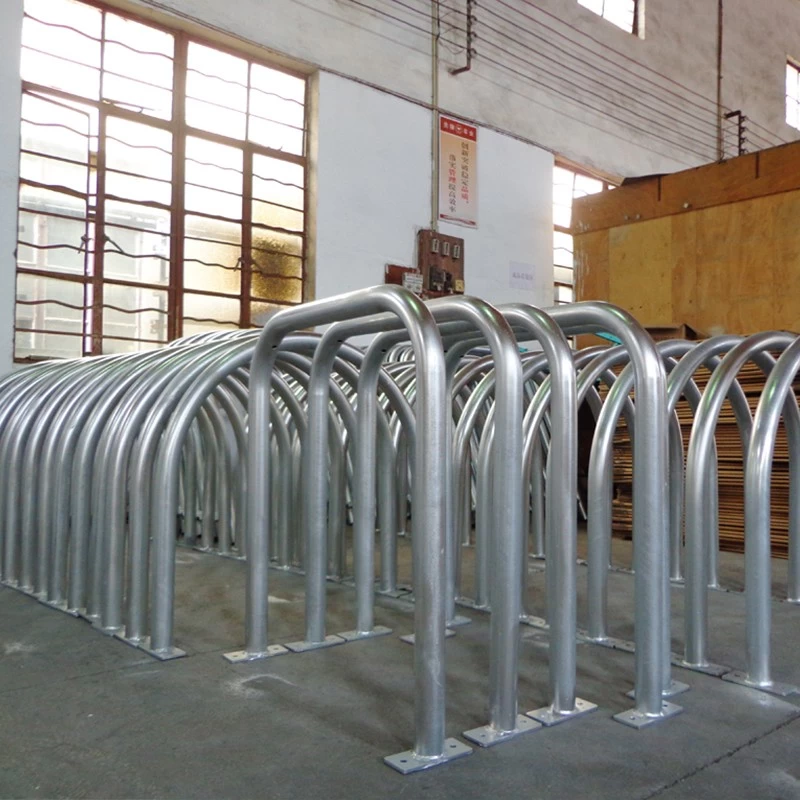 中国 中国工厂的不锈钢U型自行车架 制造商