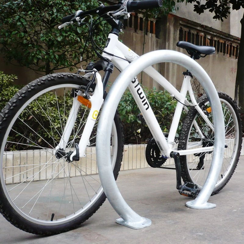 中国 圈子粉末涂层自行车停车架自行车架 制造商