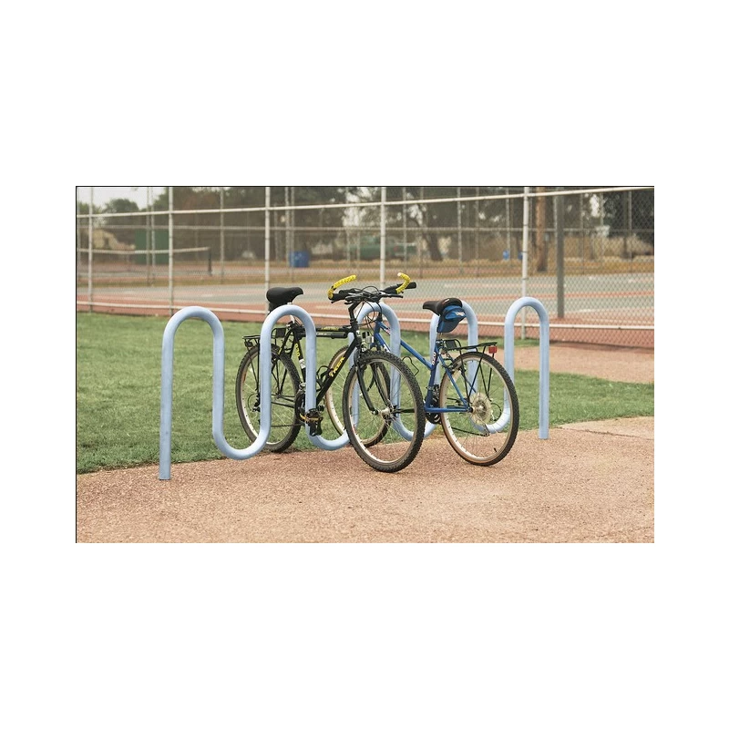 China Colorful Outdoor Steel Wave Bike Racks manufacturer