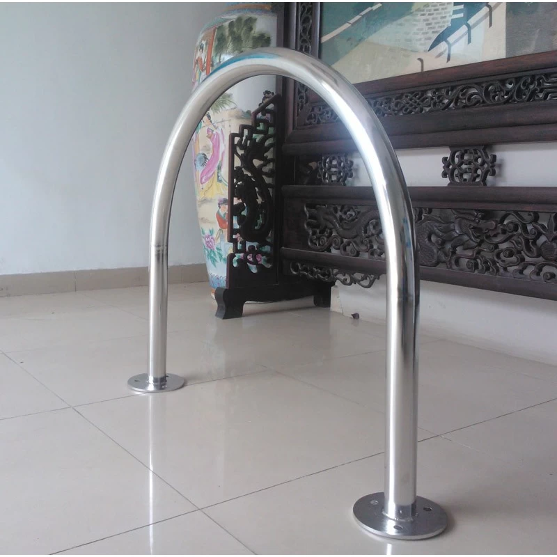 China Commercial Stainless Steel U Style Support Cool Bike Stand manufacturer
