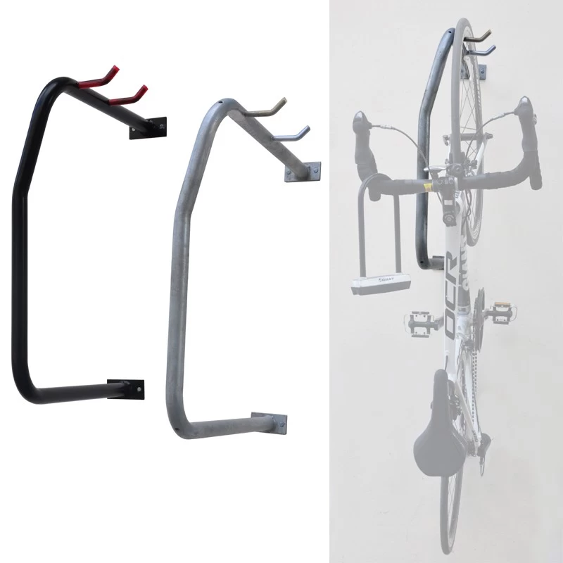 China Customized Bicycle Parking Rack Indoor Bike Rack Garage Wall Mount manufacturer