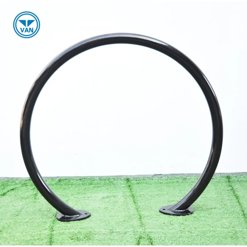 China Customized Outdoor Circle Motor Electric Bike Stand Racks Stainless Steel manufacturer